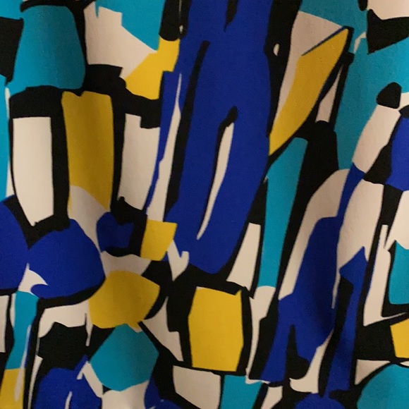 Perceptions New York Color Block Dress Size 16 - Picture 3 of 6